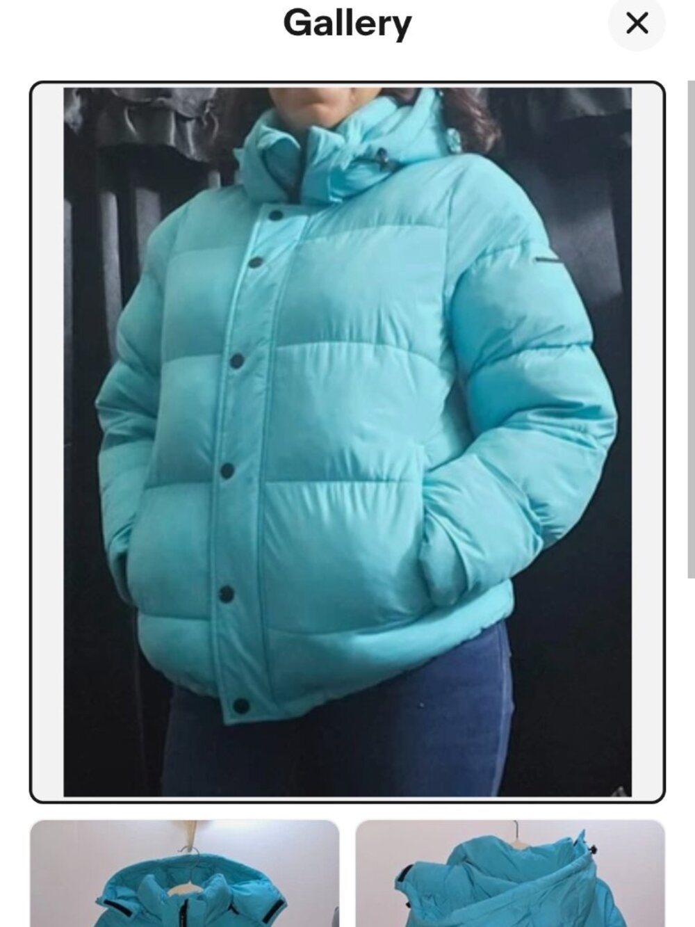 Bcbg puffer medium